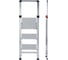 Стремянка Gierre Slimstep 3 ступени BS300 2