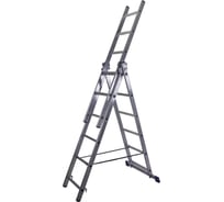 Лестница универсальная трехсекционная WORKY 3x7, высота 1. 85/ 2. 88/ 4. 21 м ARD260849