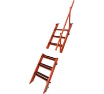 Трап диэлектрический стеклопластиковый Диэлектрик ТД-1,5оп, длина 1.5 метра, высота 1.1 метра, с одним складным поручнем, Д471647