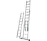 Алюминиевая трехсекционная лестница ООО Риз 3x9 Н=5,62 LAT3X9 4