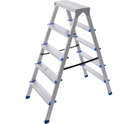 Стремянка STAIRS алюминиевая двухсторонняя 5 ступеней AS205