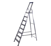 Стремянка STAIRS алюминиевая с органайзером 8 ступеней AS08LX