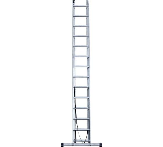Лестница трехсекционная STAIRS универсальная усиленная 14 ступеней ALP314