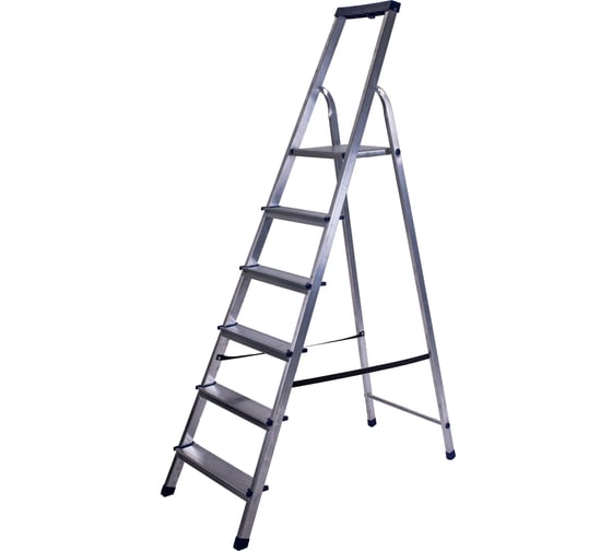 Стремянка STAIRS алюминиевая с органайзером 6 ступеней AS06LX