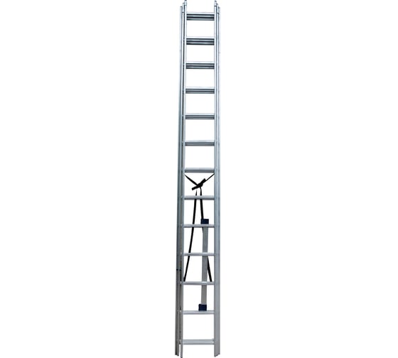 Лестница трехсекционная STAIRS универсальная усиленная 13 ступеней ALP313