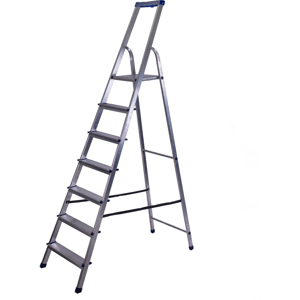 Стремянка STAIRS алюминиевая с органайзером 7 ступеней AS07LX ...