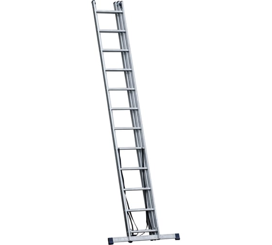Лестница трехсекционная STAIRS универсальная усиленная 12 ступеней ALP312