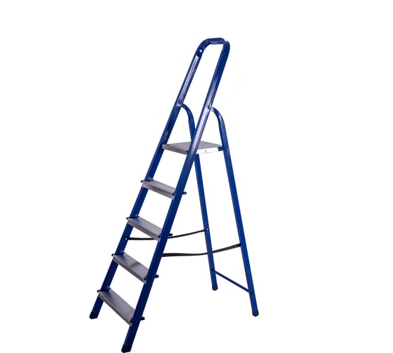 Стремянка STAIRS стальная с алюминиевыми ступенями 5 ступеней CS05