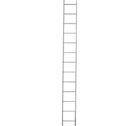 Односекционная усиленная приставная лестница STAIRS 13 ступеней ALP113