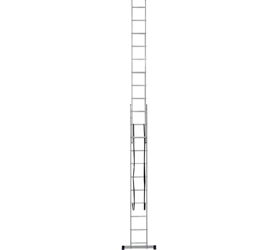 Лестница двухсекционная универсальная STAIRS 11 ступеней AL211