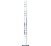 Лестница двухсекционная универсальная STAIRS 14 ступеней AL214