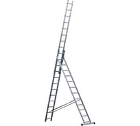 Лестница трехсекционная STAIRS универсальная 12 ступеней AL312