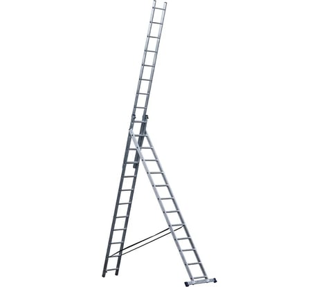 Лестница трехсекционная STAIRS универсальная 12 ступеней AL312