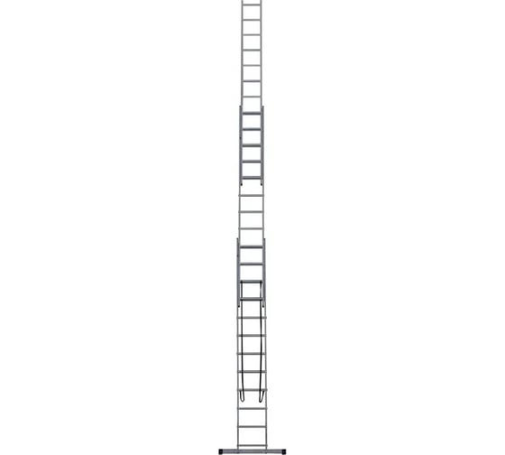 Лестница трехсекционная STAIRS универсальная 12 ступеней AL312
