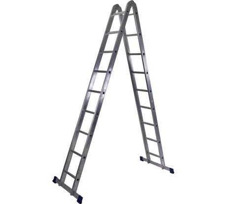 Лестница трансформер STAIRS 2х9 ступеней LTR209