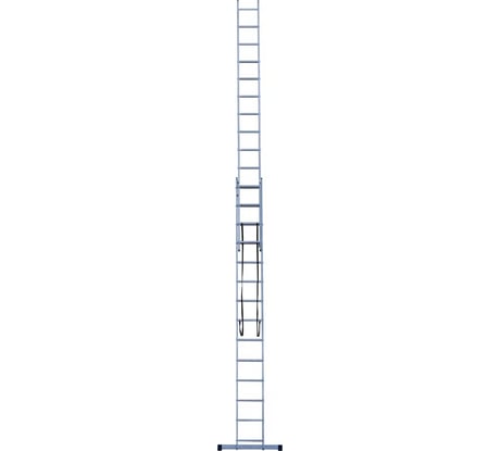 Лестница двухсекционная универсальная STAIRS усиленная 14 ступеней ALP214