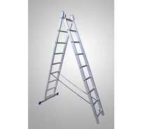 Лестница двухсекционная универсальная STAIRS 10 ступеней AL210