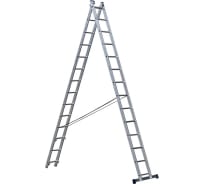 Универсальная усиленная двухсекционная лестница STAIRS 15 ступеней ТТ-01-00598