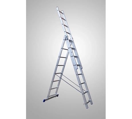 Лестница трехсекционная STAIRS универсальная 8 ступеней AL308