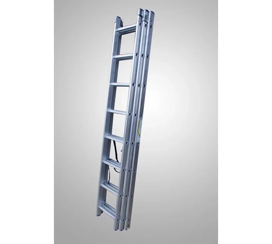 Лестница трехсекционная STAIRS универсальная 8 ступеней AL308