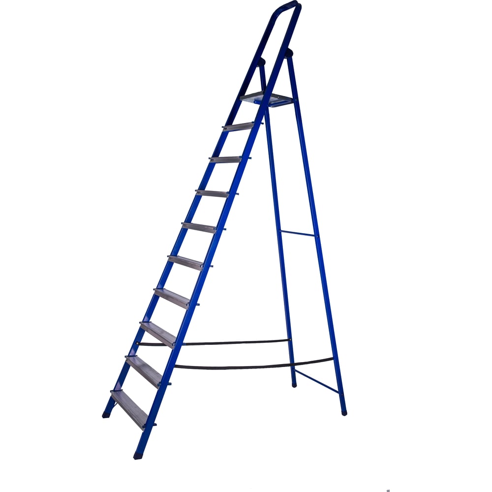 Стремянка STAIRS стальная с алюминиевыми ступенями 10 ступеней CS10 ...
