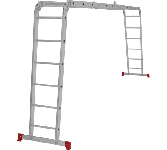 Лестница-трансформер Новая Высота алюминиевая, ширина 340 мм NV2320 артикул 2320406 1