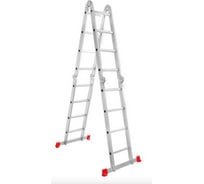 Лестница-трансформер emtop 3 положения, макс. высота - 475 см, макс нагрузка - 150 кг, вес - 18 кг ELAD4441