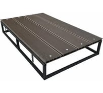 Площадка Уличные лестницы Дача 1 ступень 600 мм DACHA-1-60