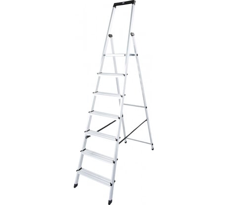 Свободностоящая стремянка с семью ступеньками Krause MONTO SOLIDY 126252