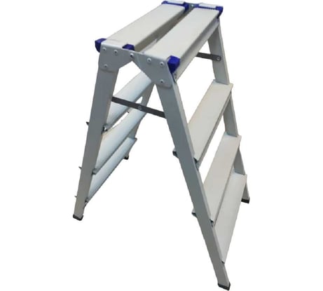 Двухсторонняя стремянка LWI 4S 4 ступени LWI44S