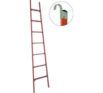 Лестница стеклопластиковая диэлектрическая приставная Электро Трейд ЛСПД-2,0 ЕТ ET-LD0025