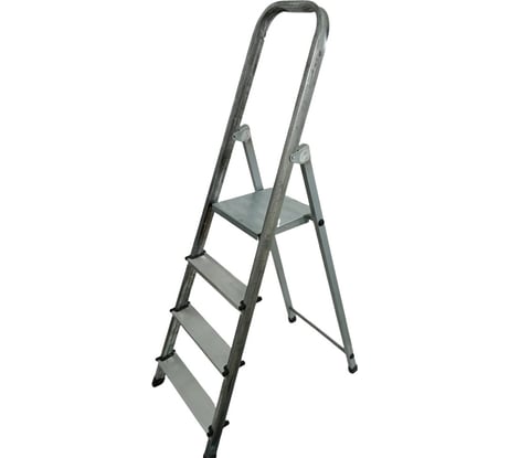 Лестница-стремянка LWI 4ст сталь+алюм 4S+A LWI04S+A