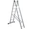 Алюминиевая двухсекционная лестница ООО "РИЗ" 2х8 LAD2X8 1