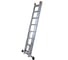 Алюминиевая двухсекционная лестница ООО "РИЗ" 2х8 LAD2X8 3
