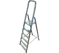 Стремянка односторонняя ООО "МЗТ" 6 ступеней, оцинкованная сталь stepladder06