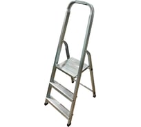 Стремянка односторонняя ООО "МЗТ" 3 ступени, оцинкованная сталь stepladder03
