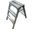 Стремянка двусторонняя ООО МЗТ 3 ступени, оцинкованная сталь stepladder3x3 1