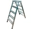 Стремянка двусторонняя ООО МЗТ 5 ступеней, оцинкованная сталь stepladder5x5 1