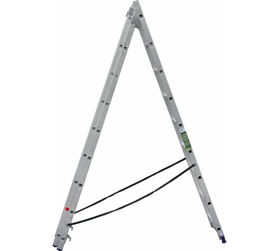 Трехсекционная алюминиевая лестница SMARTY 3х9 SN011-309