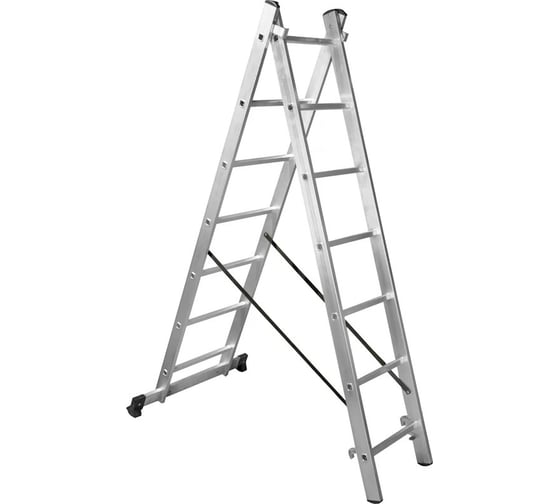 Двухсекционная лестница Inforce 2x7 ЛП-02-23 1