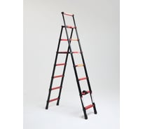 Лестница стремянка телескопическая WORKY BLACK 10+11 ступеней 2, 9м+3, 2м ARD260738