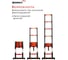Лестница телескопическая WORKY BLACK 7, 0м, 16 ступеней ARD260729 7
