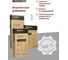 Лестница телескопическая WORKY BLACK 7, 0м, 16 ступеней ARD260729 32