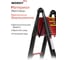 Лестница-стремянка телескопическая WORKY BLACK 4, 4м/ 8, 8м, 11+11 ступеней ARD260735 6