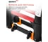 Лестница-стремянка телескопическая WORKY BLACK 4, 4м/ 8, 8м, 11+11 ступеней ARD260735 13
