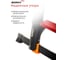 Лестница-стремянка телескопическая WORKY BLACK 4, 4м/ 8, 8м, 11+11 ступеней ARD260735 14