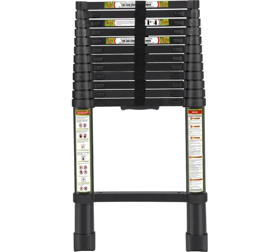 Лестница телескопическая стальная WORKY 3, 1м, 8 ступеней ARD260708 1