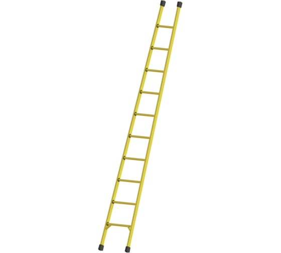 Лестница диэлектрическая стеклопластиковая приставная ООО "ЛУЧ" ЛСП-3,7-Ф55П 1