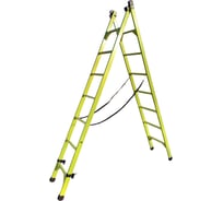 Лестница диэлектрическая стеклопластиковая двухсторонняя универсальная ООО "ЛУЧ" ЛСД-У-2х7-К55П