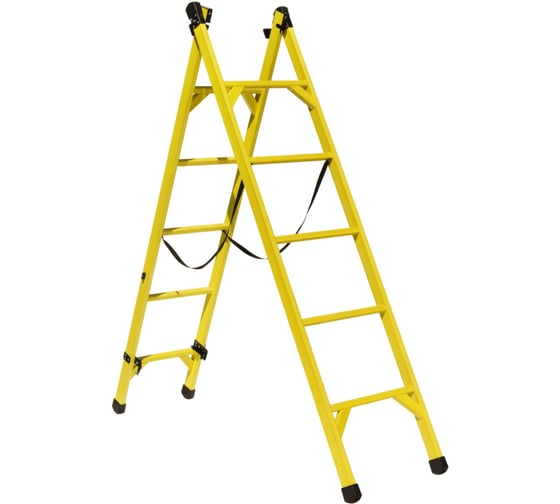 Лестница диэлектрическая стеклопластиковая двухсторонняя универсальная ООО "ЛУЧ" ЛСД-У-2х5-К55П 1